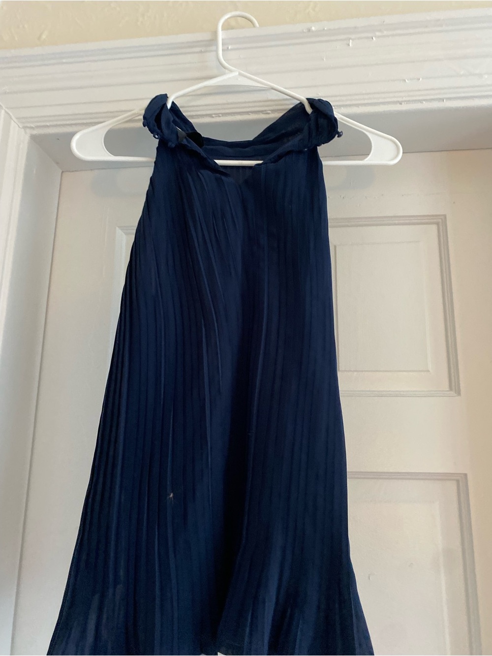 H&M Navy Halter Top